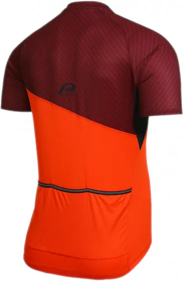 fietsshirt P-So High heren polyester rood mt 2XL