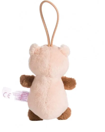 knuffelhanger Varken Altijd junior 9,5 cm polyester roze
